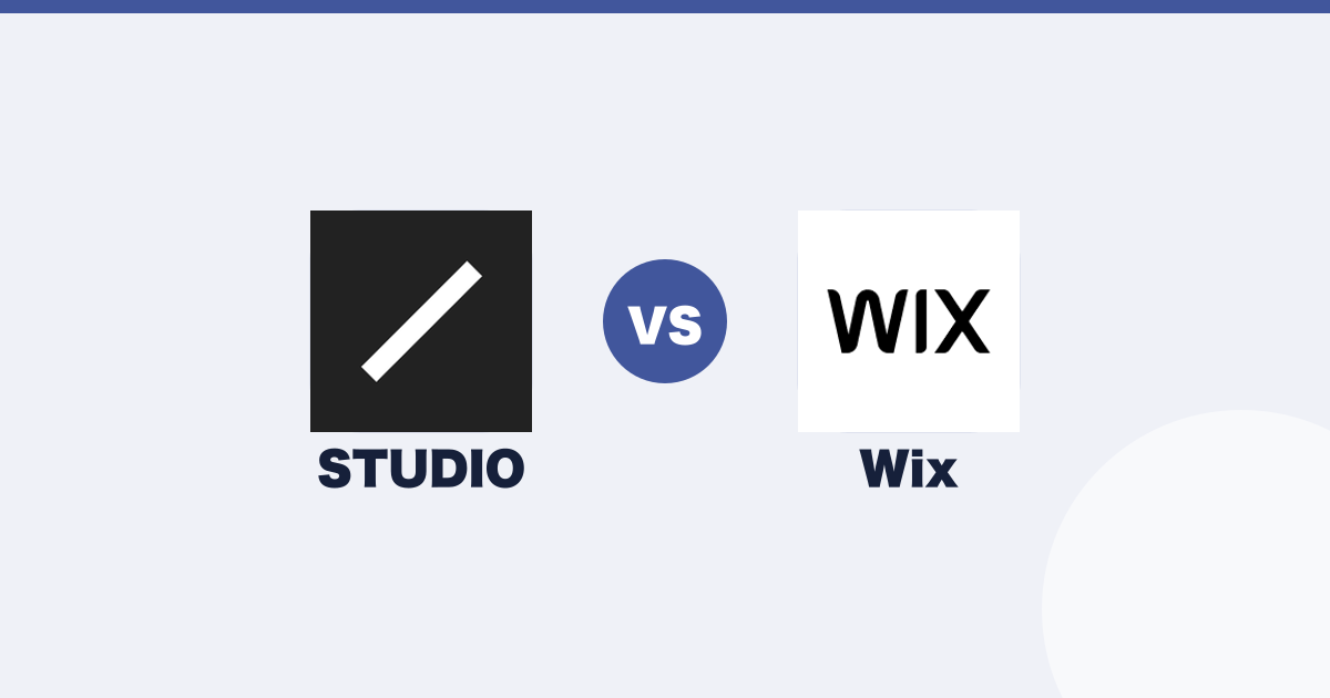Wix と STUDIO の違い。テンプレから始めるか白紙から組むかで選ぶ（記事のアイキャッチ）